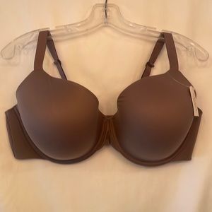 Soma Enbliss full coverage bra. 40DD. Color- Mochaccino (mocha)